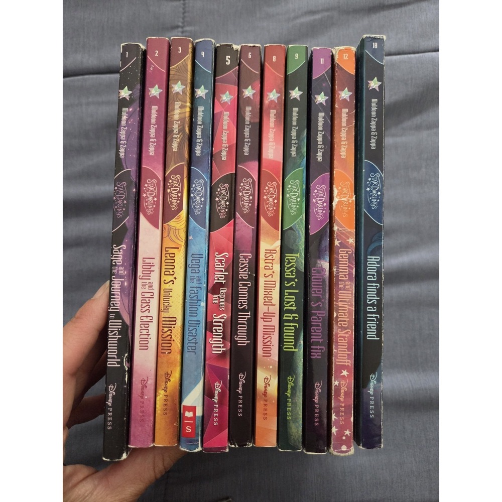 11 Disneys STAR DARLINGS Book Series by‎ Shana Zappa Book 1-6, 8, 9, 11, 12, 18